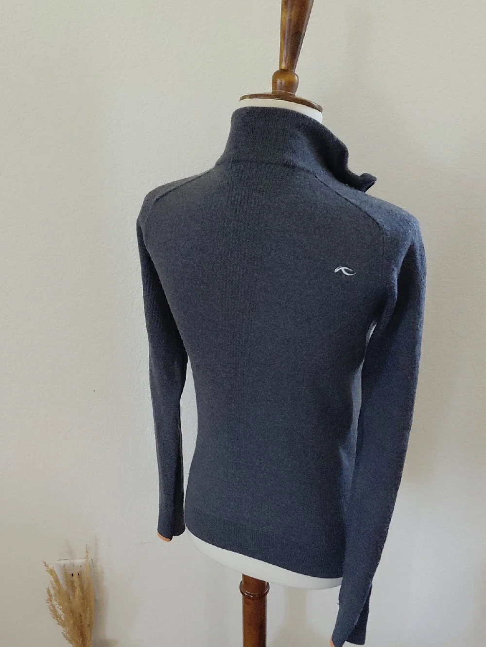 KJUS  Wool 1/4 Zip Pullover Sweater Jacket - Picture 6 of 8